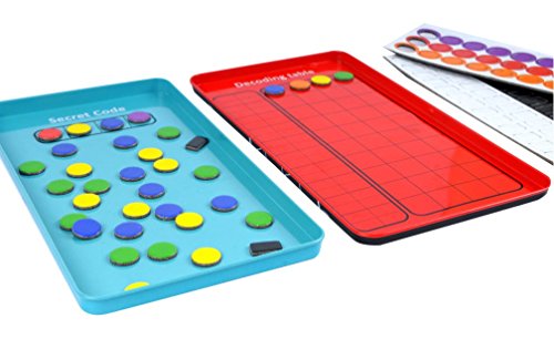 The Purple Cow Magnetic Secret Code Board Game for Kids. Crack The Secret Code. Travel Size - Ideal  - //coolthings.us