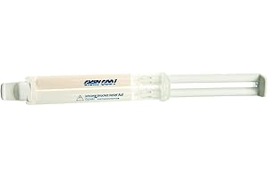 Gishy Goo! Dental Wax Replacements for Orthodontics. Pain Relief, Bubblegum Flavor and Unnoticeable Tooth Colors, 1 Patient Syringe Kit from Ultradent