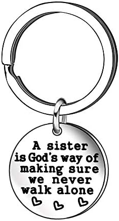 Sister Jewellery Keyring Key Chain Ring Family Gift for Sister Best Friend