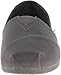 BOBS from Skechers Women's Plush Peace and Love Flat,Charcoal,10 M US