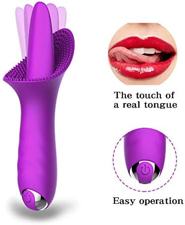 P&ortable 10-Speed V&ibrating S&ilicone W&aterproof G~Spôt V&îb~rá~törs Dual Vibration Home Personal Fitness Massage -Purple