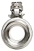 DuraChoice 304 Stainless Steel Ball Valve - Full Port - 1,000 WOG (PSI) Heavy Duty for Water, Oil, and Gas with Blue Locking Handles, NPT