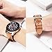 Galaxy Watch 46mm Bands, Galaxy Watch 3 45mm Band with Quick Release Pins, 2 Pack Comfortable and Durable Genuine Leather Straps Compatible with Samsung Smartwatch Brown and Black