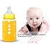 Glass Baby Feeding Bottle Cover, RTDEP Anti-Slip Baby Bottle Sleeve Silicone Covers Protect Insulating