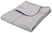 Verabella Newborn Quilt Baby Soft Blanket Reversible Crib Quit Blanket, Grey