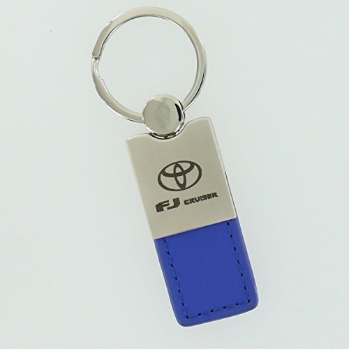 Toyota FJ Cruiser Blue Leather Key Ring