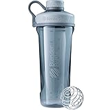 BlenderBottle Radian Tritan Shaker Bottle, Pebble Grey, 32-Ounce