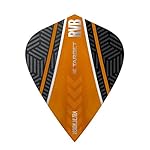 5 x Sets Target Dart Flights Kite Vision Ultra Barney RVB Black Orange Curve