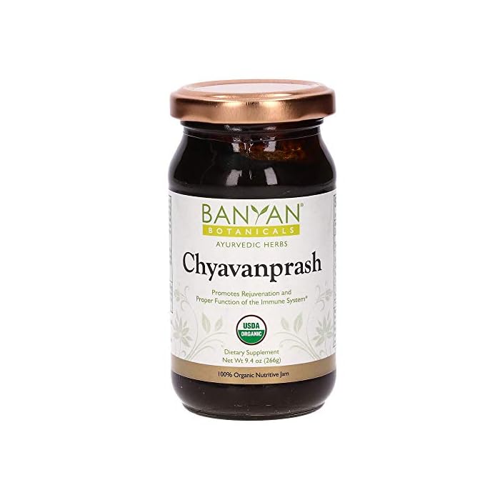 Banyan Botanicals Organic Chyavanprash (Chyawanprash) – Ayurvedic Herbal Jam with Amla & Ashwagandha – For the Immune…