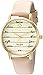 kate spade new york Women's 'Metro' Quartz Stainless Steel and Leather Casual Watch, Color:Brown (Model: KSW1059)