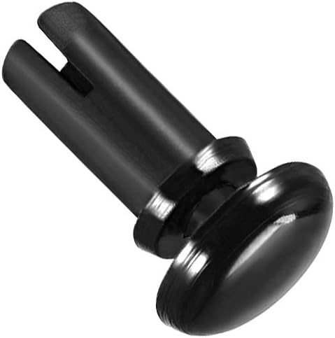 sourcing map Push Clip Rivet 4mm x 9mm PCB Circuit Panel Nylon Fastener Black 50 Pcs - Image 5