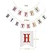LITAUS Birthday Decorations for Girls& Boys,Happy birthday banner with Pom Pom and Party Swirls for Baby girls first birthday decorations,Rainbow Birthday Party Supplies