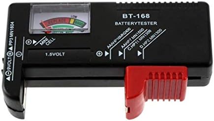 バッテリーテスター 電池残量測定器 Asdsh ブラック 乾電池やボタン電池の残量チェック Bt 168 至高