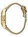 GUESS Women's Stainless Steel Genuine Leather Crystal Accented Watch