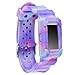 Moretek Watch Fitness Silicone Wristband Smart Replacement Band for Fitbit Charge 2 Tracker (Graffiti)
