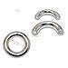 Magnetic Stainless Steel Ball Stretcher, Male Magnetic Stainless Steel Ball Stretcher Testicle Stretching Ring Metal Device Toys, Inner Diameter 33MM/40MM/45MM/50MM (45MM=253g/8.92oz)