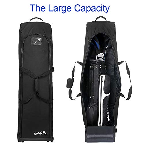 LONGCHAO Golf Travel Bag Hard Golf Travel Case Portable Golf Club