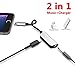 Headphone Splitter for iPhone Adapter Jack Adaptor Music Charging and Jack Aux Audio Converter Extender Stereo Charger Cables for iPhone7/7Plus/iphone8/8Plus/iphonex/10 Converter Support iOS12 Morethumb 2