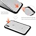 ORDTBY iPhone Xs/iPhone X Waterproof Case, Underwater Full Sealed Cover IP68 Certified for Waterproof Snowproof Shockproof and Dustproof with Built-in Screen Protector for iPhone X/Xs (Black, 5.8inch)
