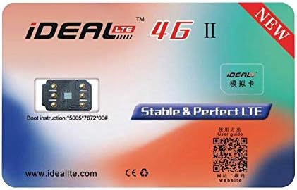 IDEAL 2 Unlock Card Stickers Turbo Sim, IDEAL 4G 2 Unlock Card Stickers With Lock Universal Card For IPhone Xs, X, 8Plus, 8, 7Plus, 7, 6S Plus, 6S, SE, 6Plus, 6, 5s, 5c, 5 Waiting For Lock Machines Al