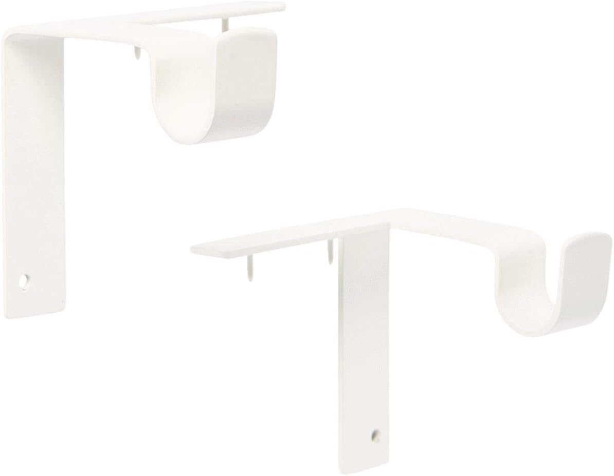 ROD BRACKETS 5/8"ANT WHT