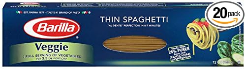 Barilla Veggie Pasta Nutrition Facts - Nutrition Ftempo