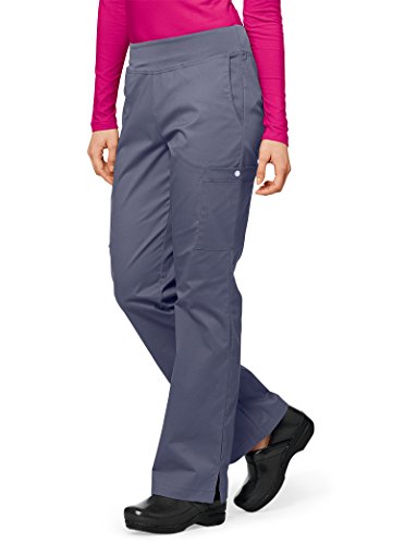 Allure by White Cross Women's Yoga Elastic Waistband Scrub Pant X-Small Tangelo