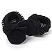 Voberry Baby Boys Girls Soft Soled Tassel Bowknots Crib Shoes PU Moccasins (0~4 Month, Black)