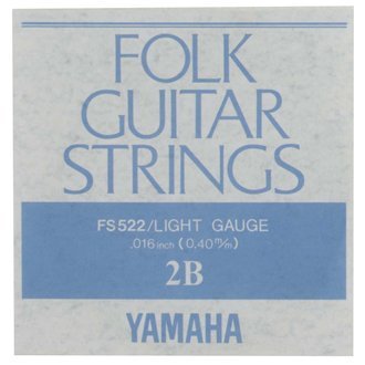 ヤマハ YAMAHA FS522 アコースティックギター用 バラ弦 2弦×6本セット商品画像