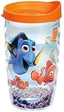 Tervis Wavy Wrap Tumbler with Orange Lid, 10-Ounce, Disney Finding Nemo