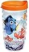Tervis Wavy Wrap Tumbler with Orange Lid, 10-Ounce, Disney Finding Nemo