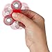 Red Fidget Spinner with hybrid ceramic ball bearings for a smooth, quiet spin that doesn't stop. Perfect for people with ADD, ADHD, anxiety, sensory processing disorder or any fidgeting.