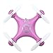 Cheerson CX-10 Mini 2.4G 4CH 6 Axis LED RC Quadcopter Toy Helicopter Purple