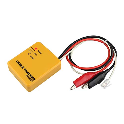 lzndeal Wire Line Finders,Trackers,Cable Test,Tone Generator Probe,Durable,Wire Line Finders Cable Test Trackers Tone Generator Probe Durable Tester Sender Receiver