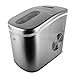 Portable Ice Maker Machine Countertop for Home, Ready in 8 Mins Ice Cube Maker, Make 26 lbs Ice in 24 Hrs Perfect for Parties Mixed Drinks, Electric Ice Maker 2L with Ice Scoop and Basket, Easy-Use