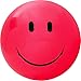 BIG CITY BARGAINS Jumbo Smile Face Playground Ball - 2 Pack (Red)