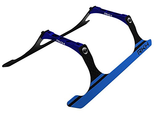 Rakonheli CNC Landing Gear Set (Black-Blue) - Blade 250 CFX