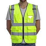 Dib Safety Vest Reflective ANSI Class 2, High
