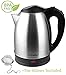 Tea Kettle Electric Water Pot – 1.7L Stainless Steel, Quick Boil, Cordless Hot Water Electric Tea Kettle with Auto Shut Off & Boil Dry Protection