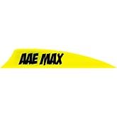 AAE Max 2.0 Shield Cut Vanes Yellow 50 pk.