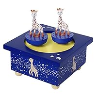 Trousselier - Musical Dancing Box with Sophie The Giraffe Figurines - Milky Way