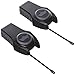 Batman 12383 Molded Walkie Talkies for Kids Flexible saftey antenna and morse code with On/Off switch, Stylish appearance, Lovely and fashion, 2 Pieces, Black