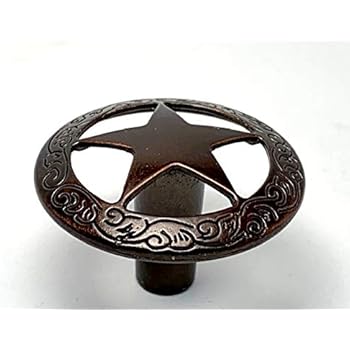 Sonoma Cabinet Hardware Lone Star Texas Knob Venetian Bronze