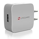 +LIFEGUARD Quick Charge 2.0 USB Wall Charger With Qualcomm Technology (White)