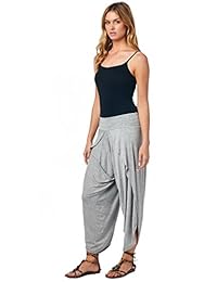 Popana - Pantalones de chándal para mujer, estilo bohemio