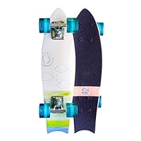 Jaseboards MINO Mini Cruiser Skateboard 22.5" Complete with Castle Trucks, Puka Wheels and Stainless Puka Bearings