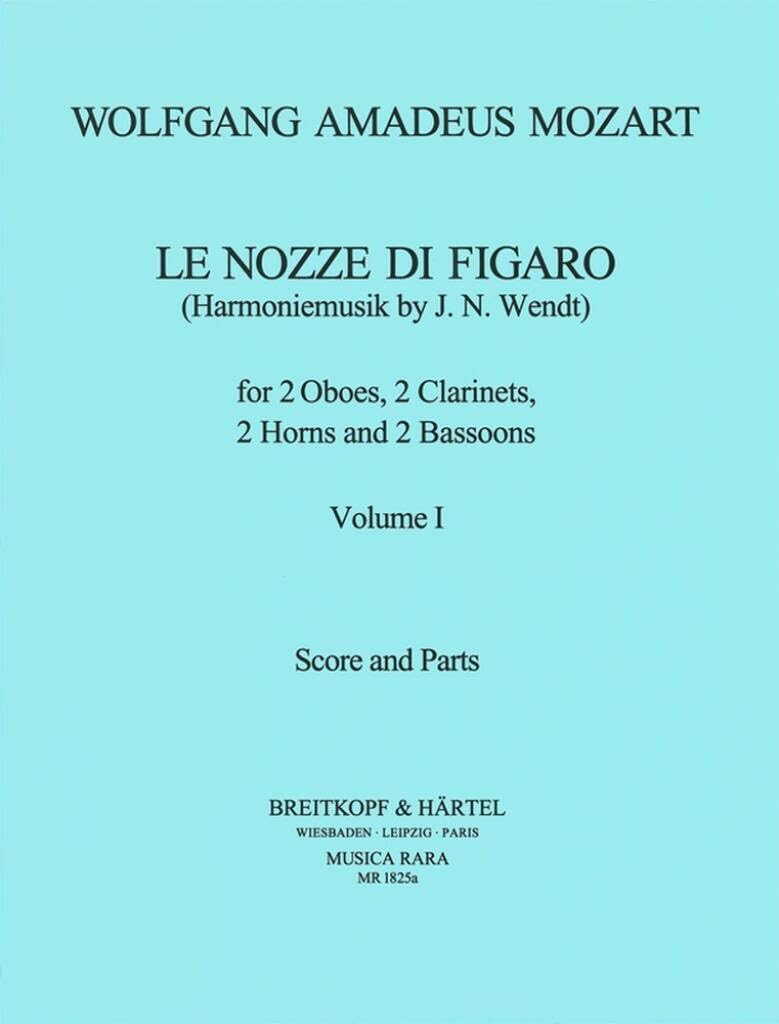 HOCHZEIT DES FIGARO BD. I MUSIQUE D'ENSEMBLE