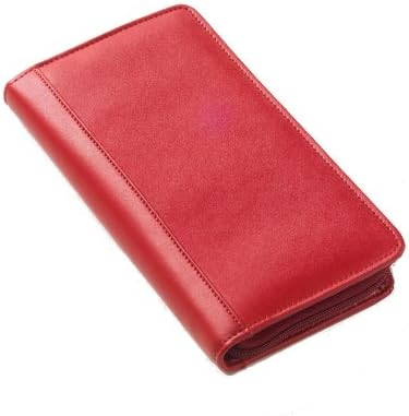 Clava Split Zip Travel Wallet (Cl Red)
