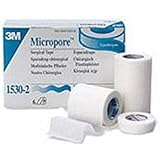3M Micropore Tape, Micropore Tape Paper 2inx10 Yd, (1 BOX, 6 EACH)