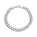 Hoops & Loops 925 Sterling Silver 6mm Italian Double Link Chain Bracelet for Charms, 6 3/4-7'' Women Men, Silver